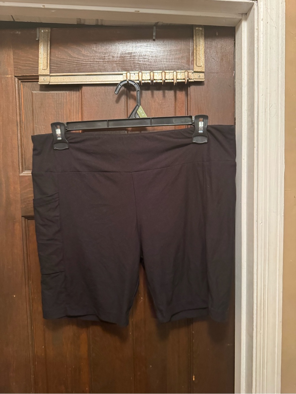 Womens XXXL Black Active Bike Shorts